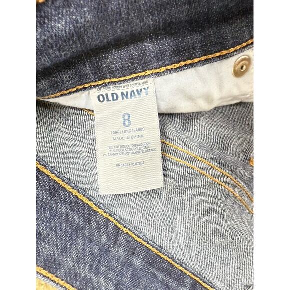 Old Navy The Diva Women’s Size 8 Medium Wash Blue Jeans Stretch A005 - Picture 5 of 11
